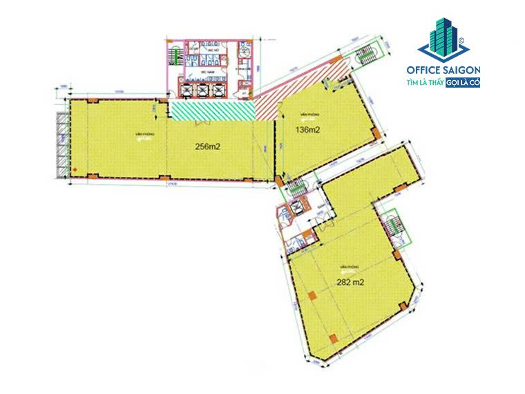 layout tòa nha SCID Tower