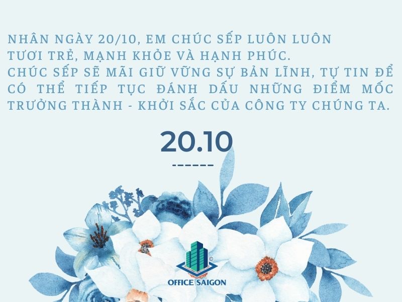 Thiệp chúc mừng sếp ngày Phụ Nữ Việt Nam