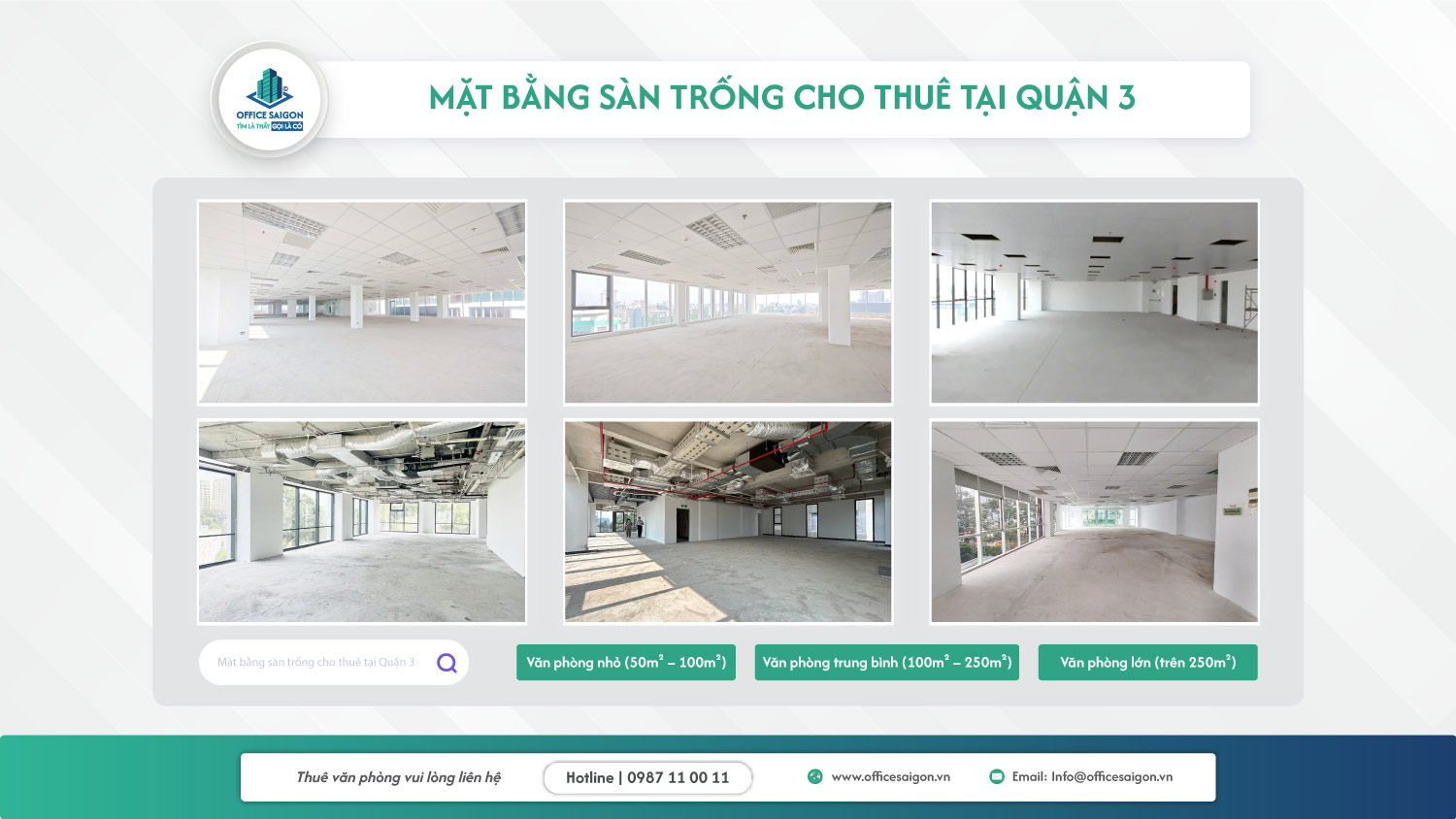 dien tich trong cho thue van phong quan 3