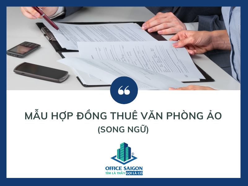 Mẫu hợp đồng thuê văn phòng ảo