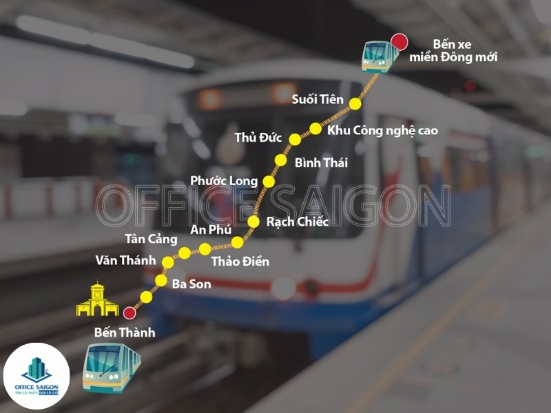 Ga Metro Ben Thanh o dau? Cac loi ra cua Ga Ben Thanh