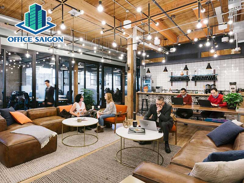 Không gian làm việc tại Co-working space