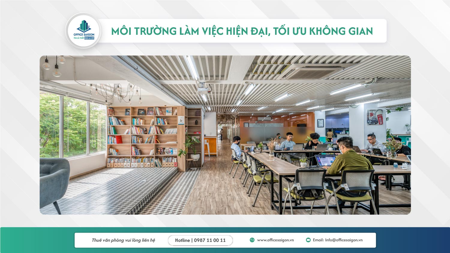 Môi trường làm việc hiện đại tại quận 4