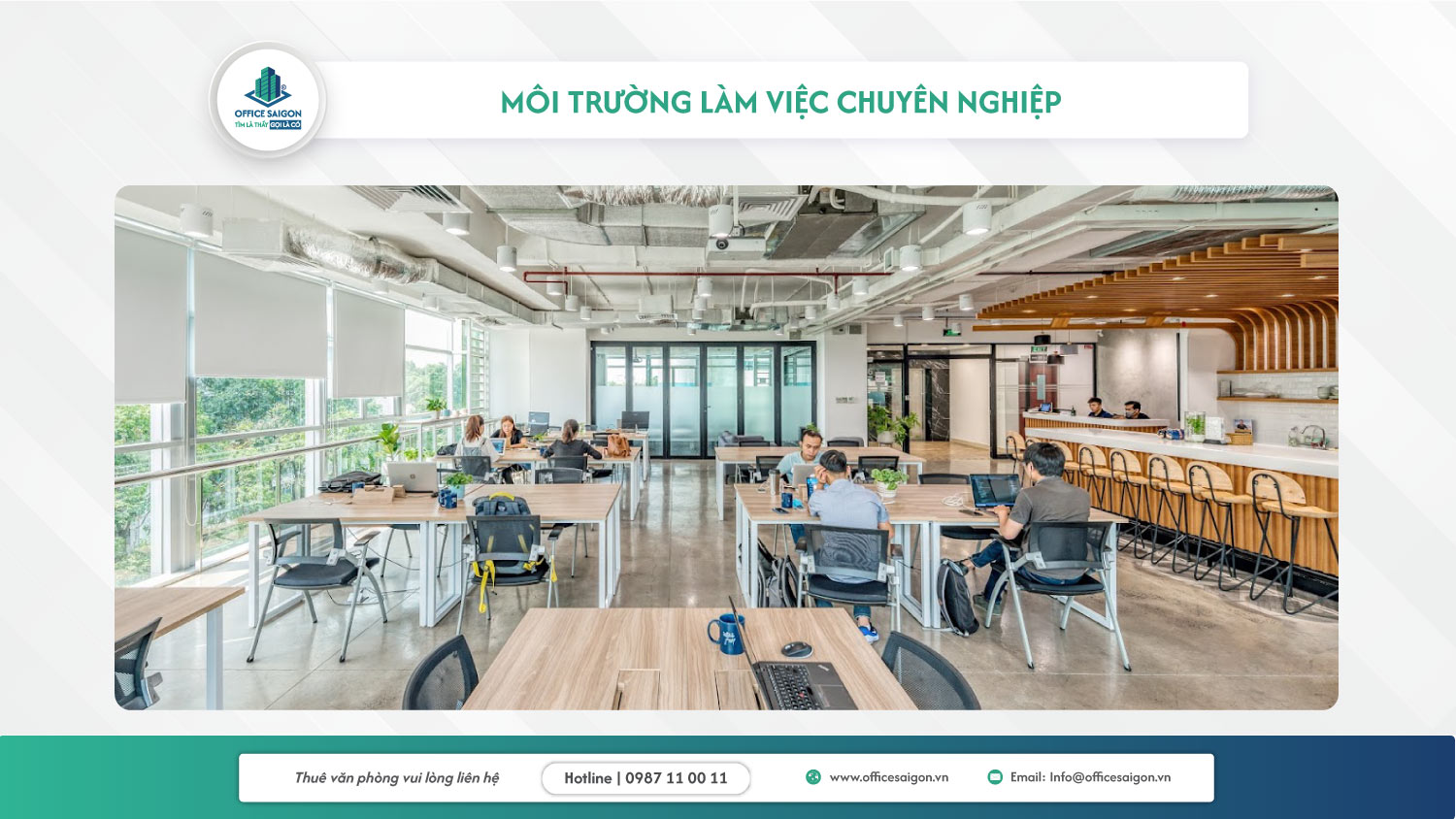 Môi trường làm việc chuyên nghiệp