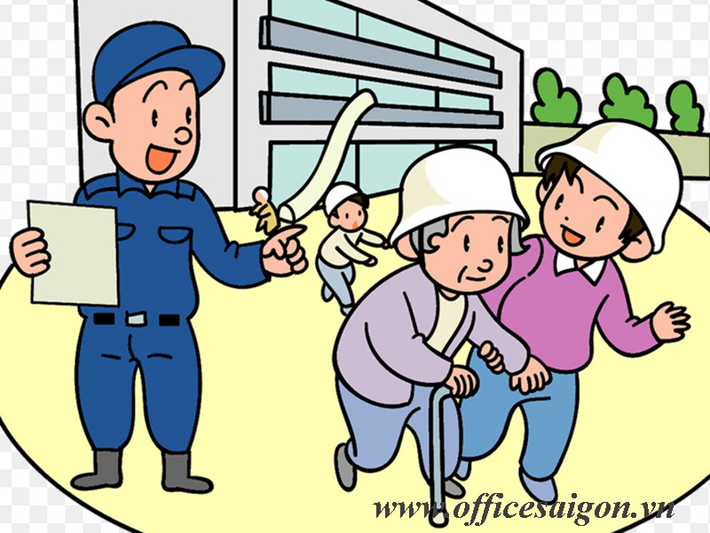 Sơ tán văn phòng khi gặp sự cố