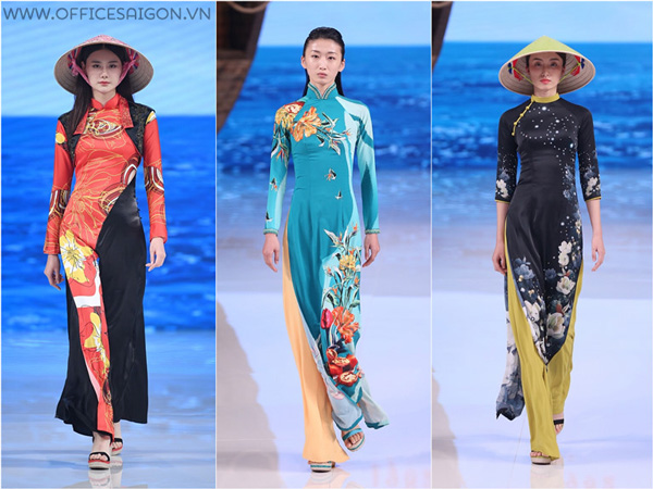 Áo dài truyền thống.