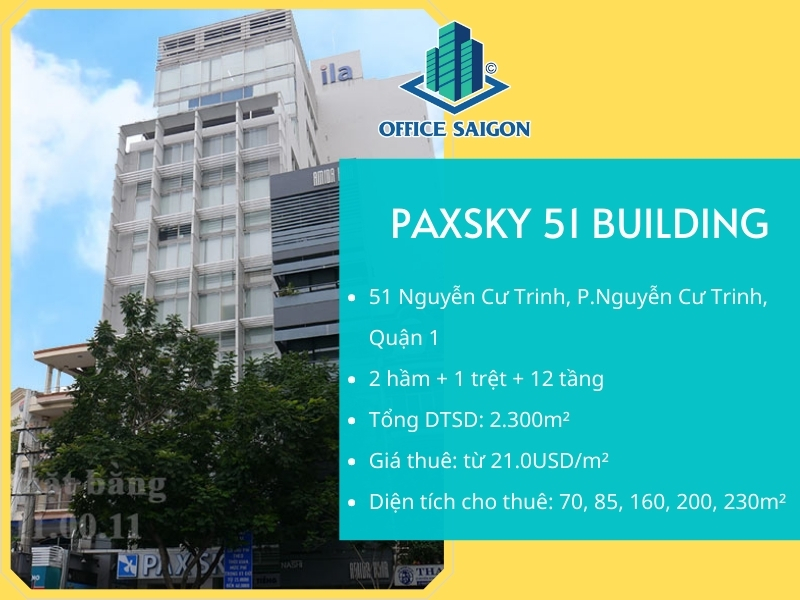 Tổng quan tòa nhà Paxsky 51 Building