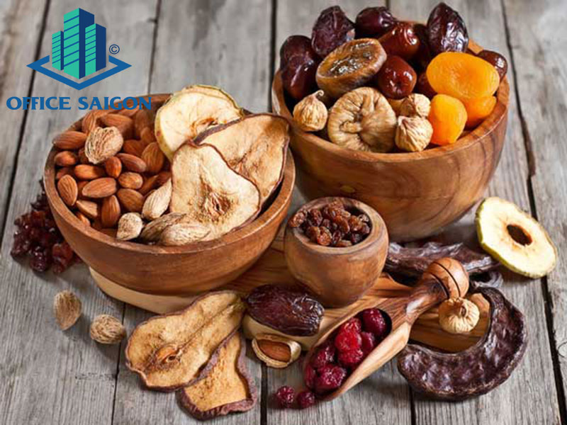 Rau củ sấy khô có hạn sử dụng lâu hơn.