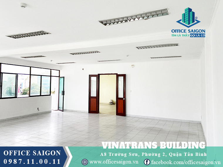 View sàn giá tốt văn phòng cho thuê Vinatrans Building Quận Tân Bình