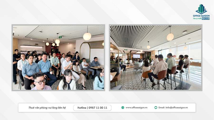 Không gian sự kiện ra mắt tòa nhà The Kross