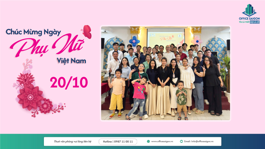 Tập thể cán bộ nhân viên của Office Saigon