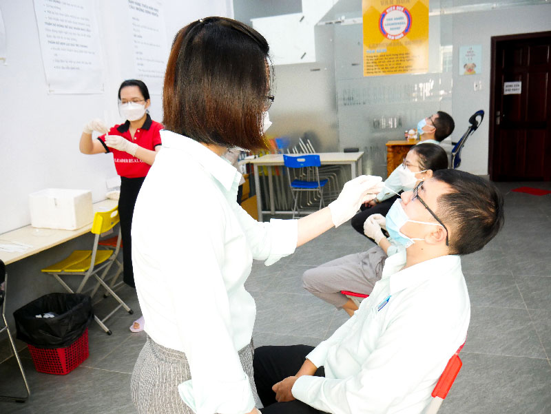 Office Saigon: Xét nghiệm Covid19 cho nhân viên