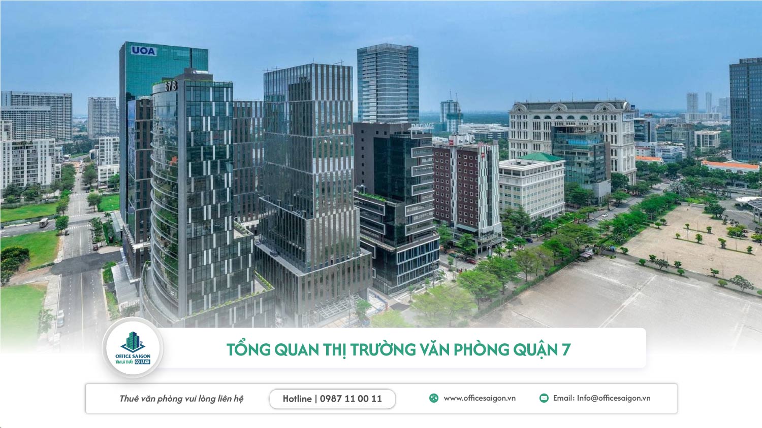 Thị trường văn phòng cho thuê Quận 7