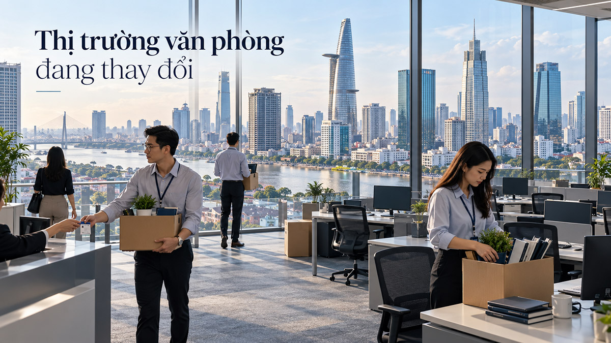 Thị trường văn phòng đang thay đổi