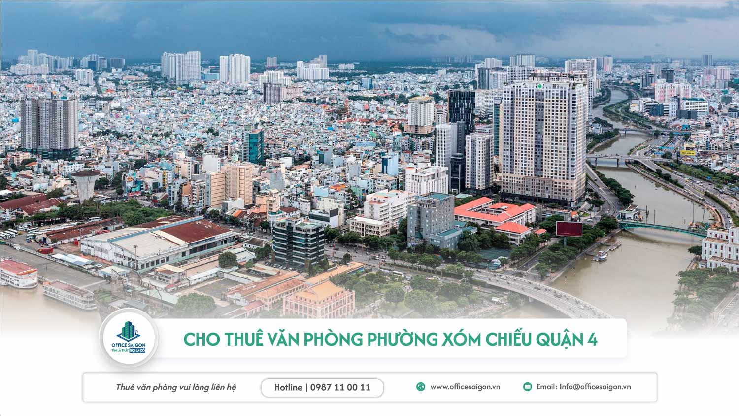 tổng quan thị trường văn phòng phường Xóm Chiếu