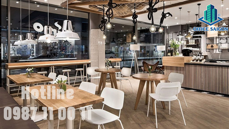 Thiết kế thi công nội thất quán cà phê phong cách tối giản