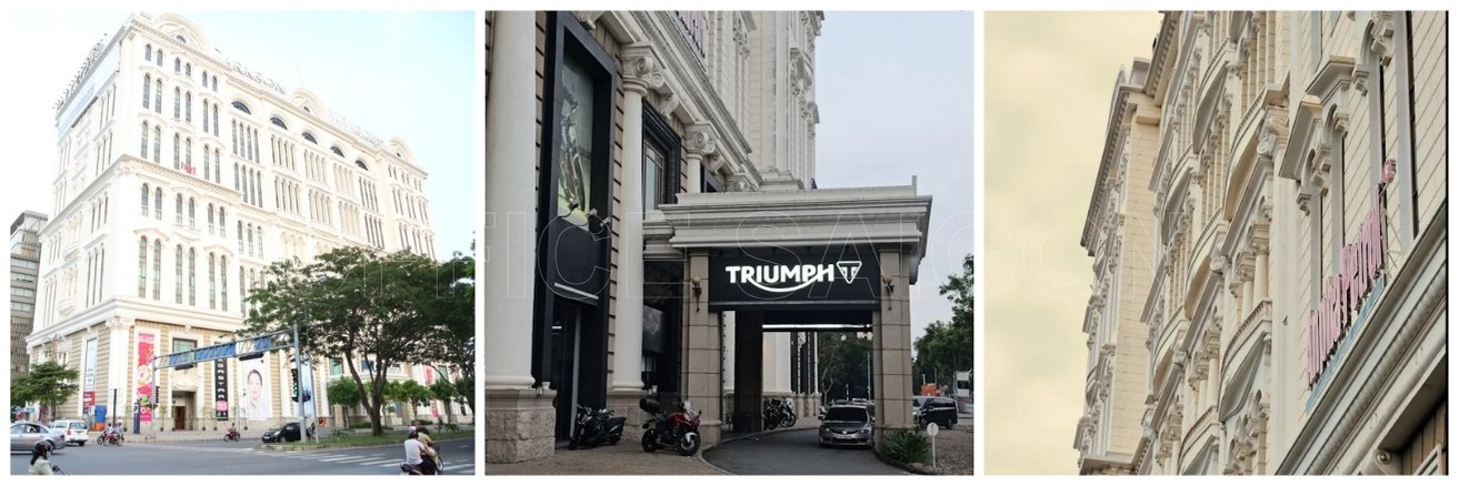 thiết kế của tòa nhà Saigon Paragon