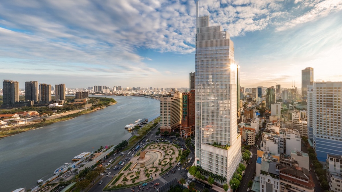 thiết kế của toà nhà Vietcombank Tower