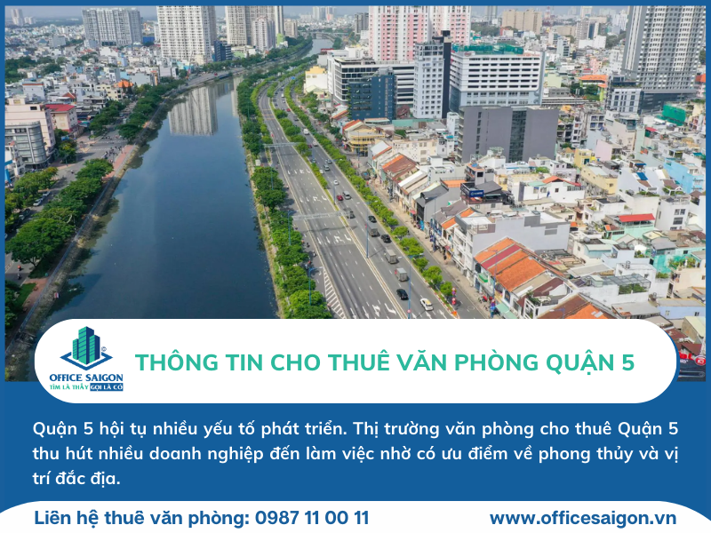 Thong tin cho thue van phong quan 5