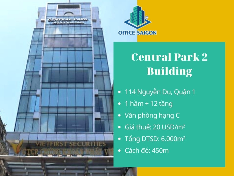 Thông tin tổng quan cao ốc Central Park 2 Building