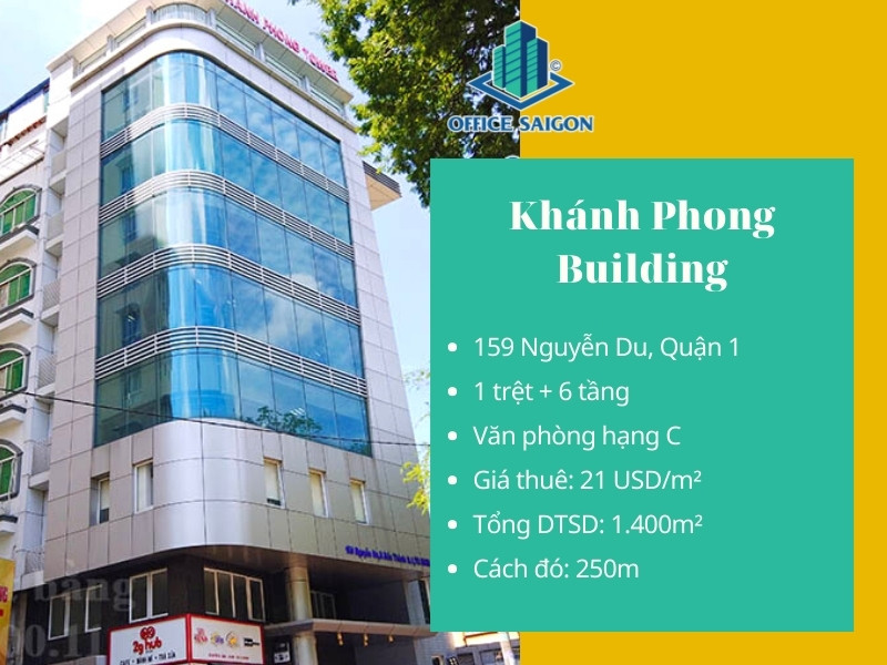 Thông tin tổng quan cao ốc Khánh Phong Building