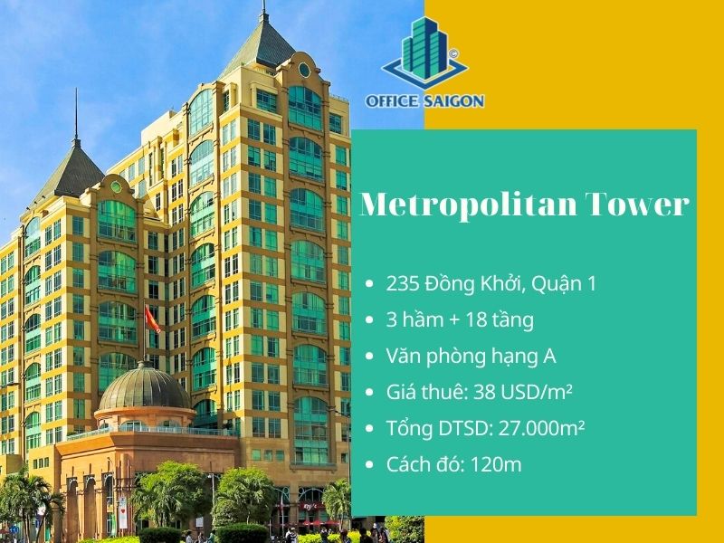 Thông tin tổng quan của cao ốc Metropolitan Tower