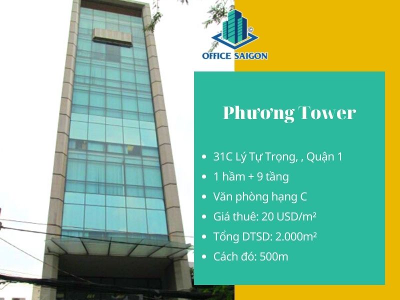 Thông tin tổng quan của cao ốc Phương Building.