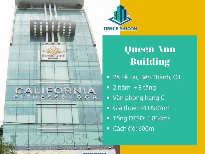 Thông tin tổng quan cao ốc Queen Ann