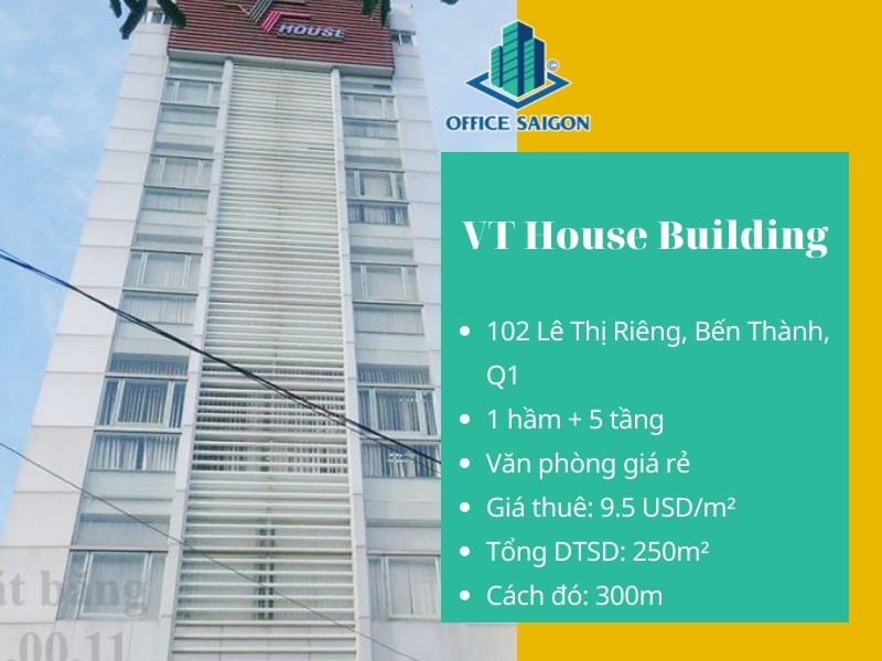 Thông tin tổng quan cao ốc VT House Building