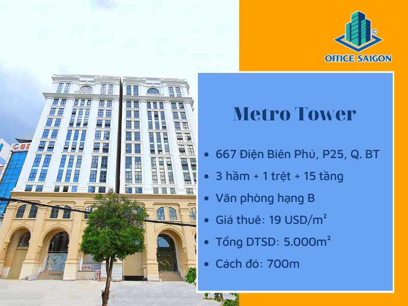 Thông tin tổng quan về Metro Tower