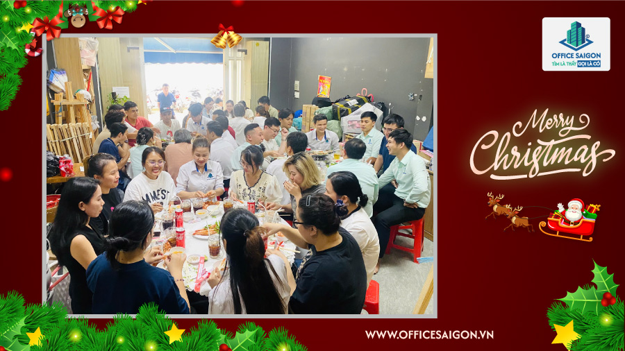 không khí Giáng sinh vui vẻ