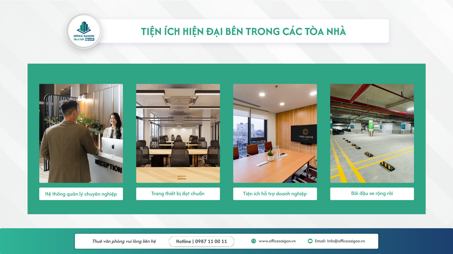 tien ich dich vu hien dai trong toa nha