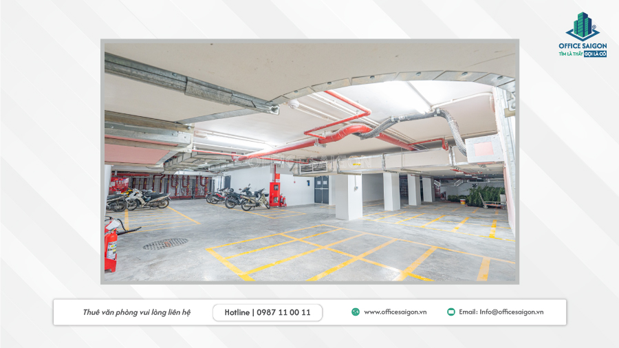 Hầm xe tại Vinatex Building