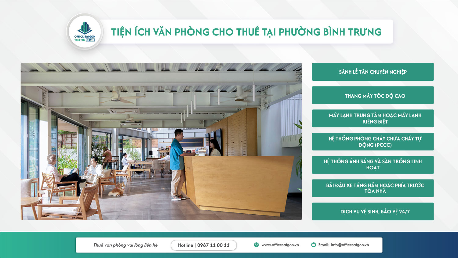 tien ich van phong