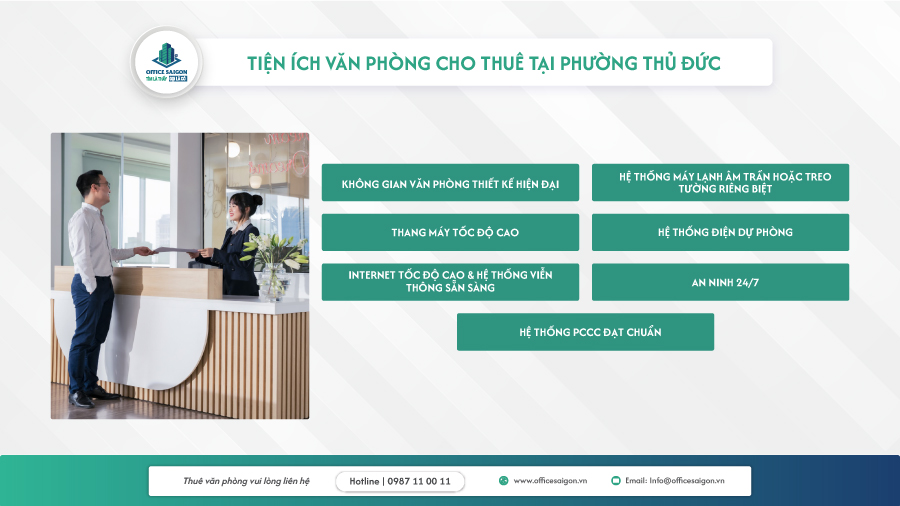 tien ich van phong cho thue phuong thu duc