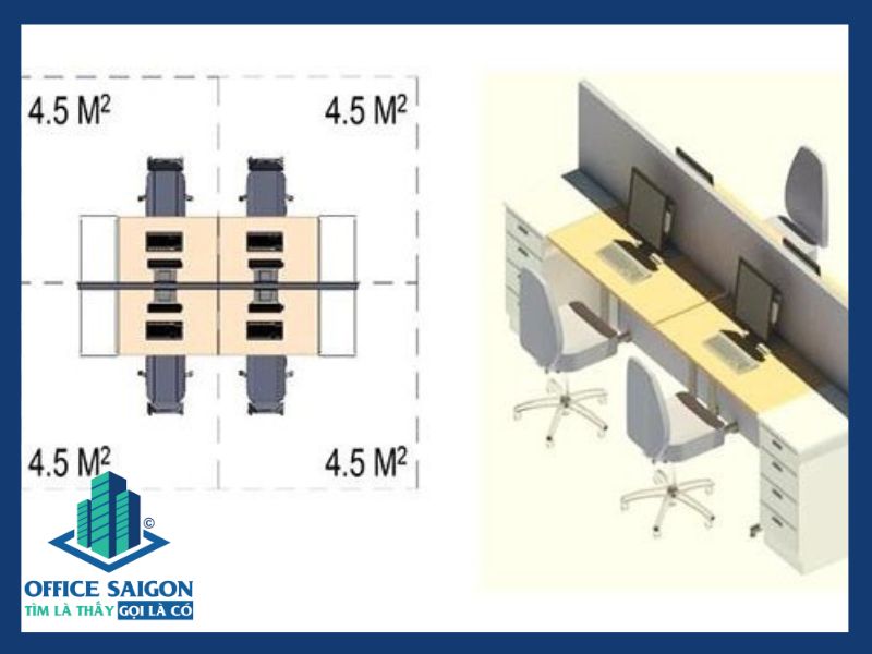 tieu chuan thiet ke van phong lam viec
