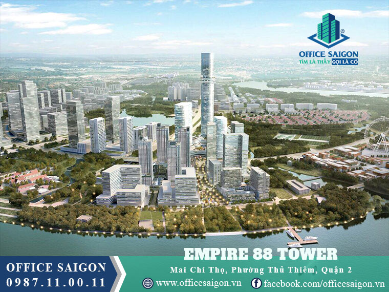 empire 88 tower ho chi minh city vietnam