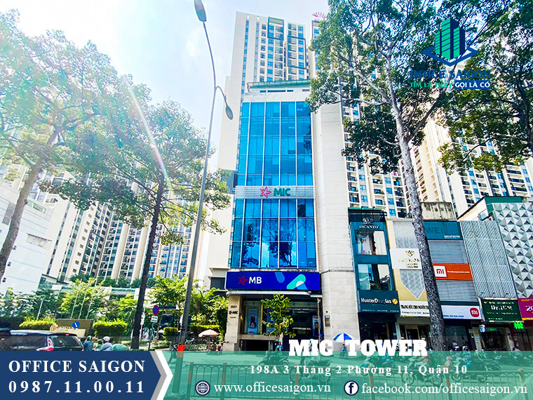 Toà nhà MIC Tower cho thuê văn phòng quận 10