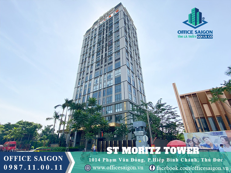 toa nha ST Moritz Tower pham van dong