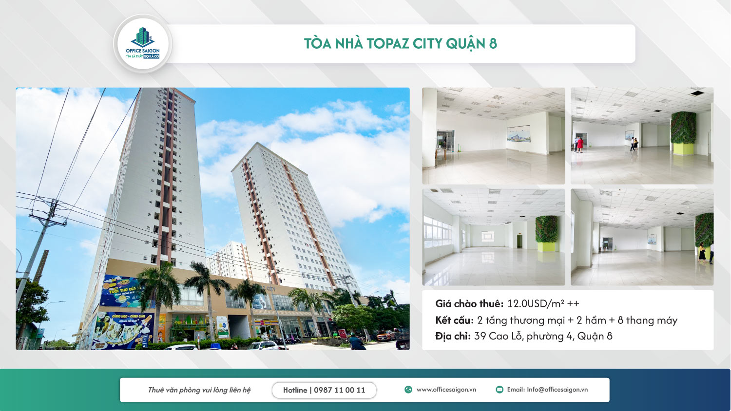 van phong cho thue quan 8 - toa nha tieu bieu