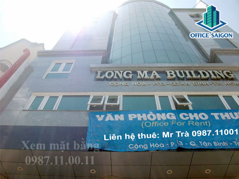 Tòa nhà văn phòng Long Mã Building văn phòng cho thuê quận Tân Bình