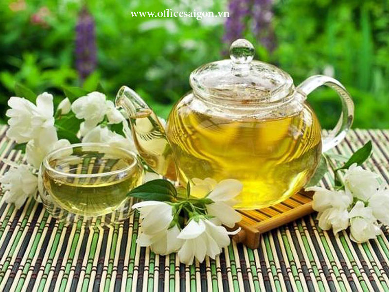 Trà hoa nhài ngăn ngừa cái bệnh hô hấp
