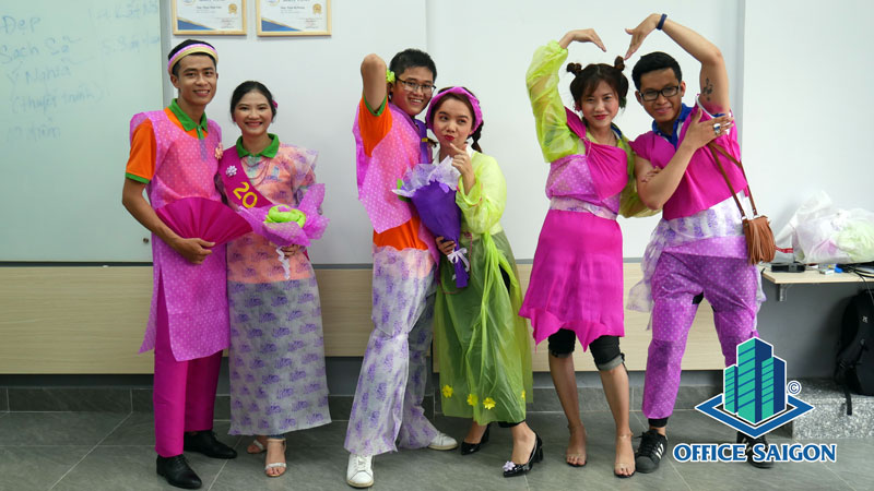  Lien hoan chao mung ngay Phu Nu Viet Nam 20/10/2019 cua Office Saigon - Leader Real Group