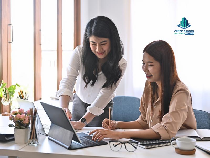 Văn phòng là nơi phối hợp công việc