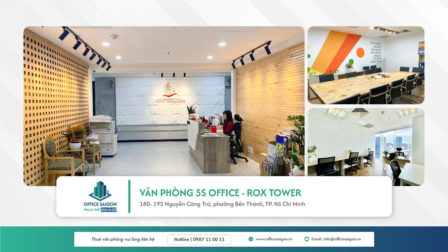 van phong ao 5s office rox tower