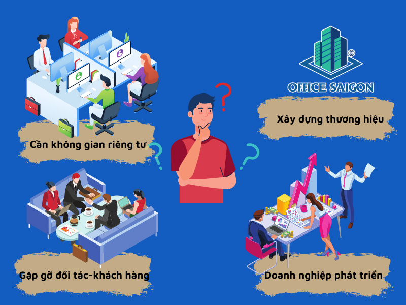 Thời điểm thích hợp chuyển từ văn phòng chia sẻ sang văn phòng riêng