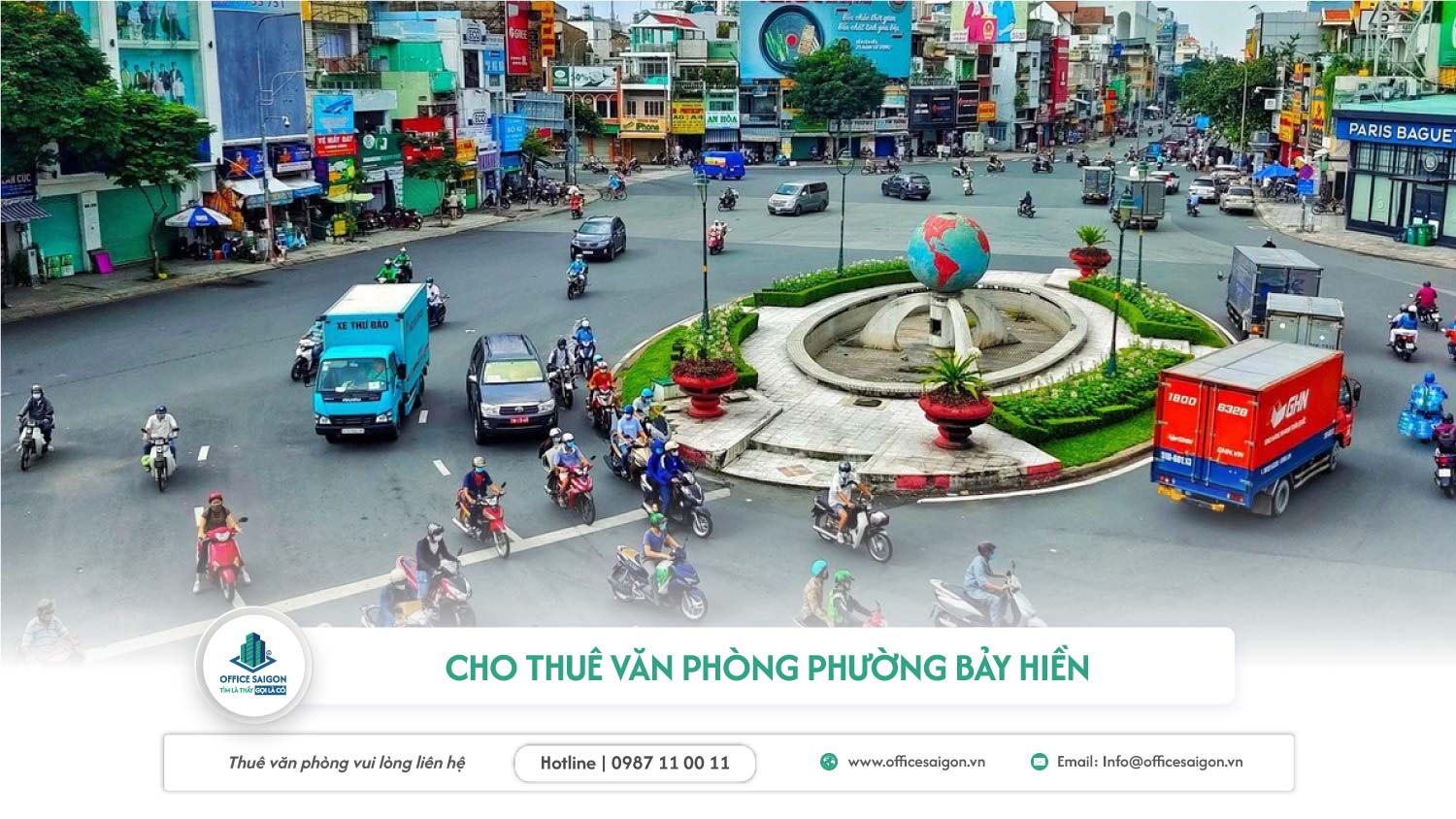 văn phòng cho thuê phường Bảy Hiền (quận Tân Bình)
