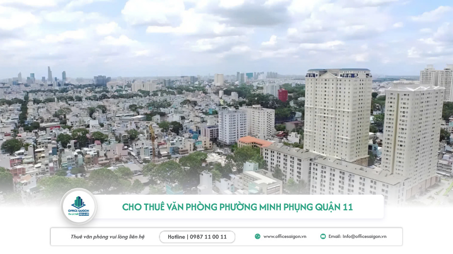 tổng quan thị trường văn phòng phường Minh Phụng quận 11