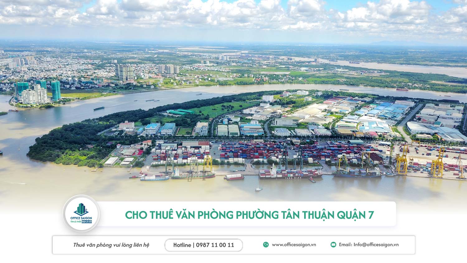 Tổng quan thị trường văn phòng cho thuê phường Tân Thuận - quận 7