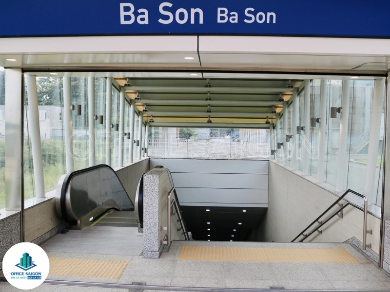 Tòa nhà văn phòng tiêu biểu gần Ga Ba Son: